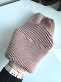 VARELLA – czapka z wełny merino 49 Pustynna Róża