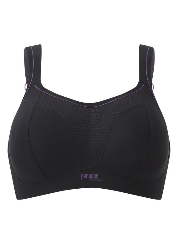 Biustonosz Panache SPORT bezfiszbinowy 7341 Black