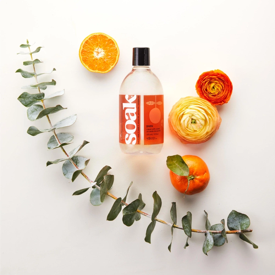 Ekologiczny płyn do delikatnego prania SOAK 375 ml Yuzu
