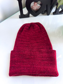 VARELLA 2.0 Mütze aus 100% Baby-Merinowolle SW033 Cereza bordowa