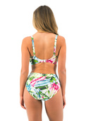 KOMPLET - Kostium kąpielowy dwuczęściowy Fantasie Swim LANGKAWI White FS501705WHE + FS501771WHE (34F, 44E + XL)
