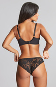 Biustonosz Panache AMOUR 11141 High Apex Balcony Bra Black
