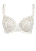 KOMPLET - Biustonosz Fantasie BRONTE Ivory (32FF) + figi