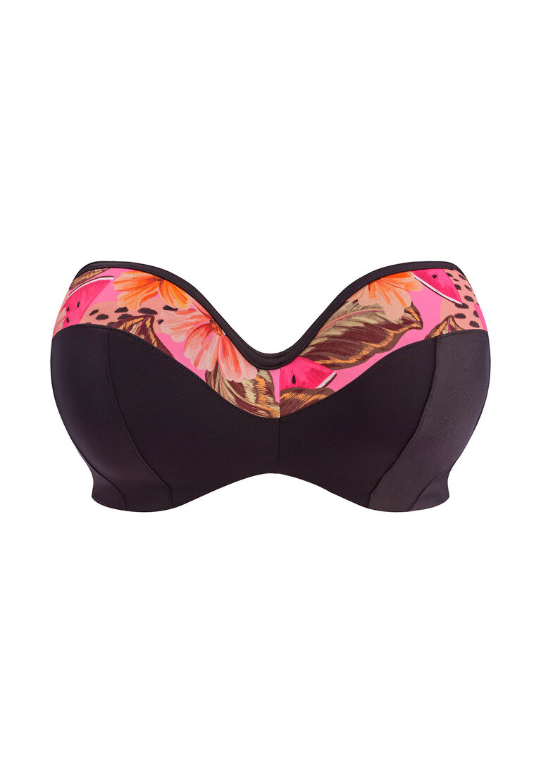 KOMPLET - Biustonosz kąpielowy Elomi CABANA NIGHTS Multi ES801610MUI (34HH, 42H) + majtki