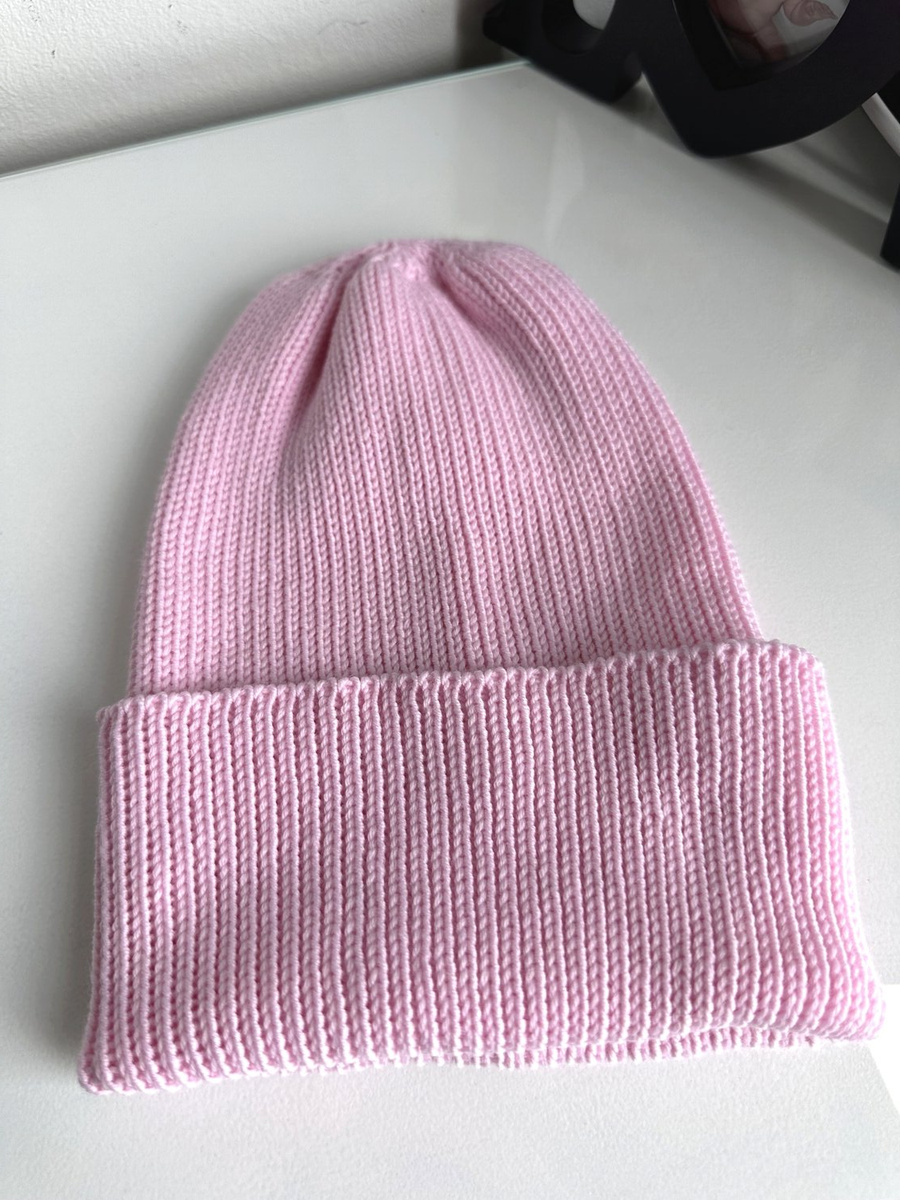 VARELLA – czapka z wełny merino 05 Jasny Róż