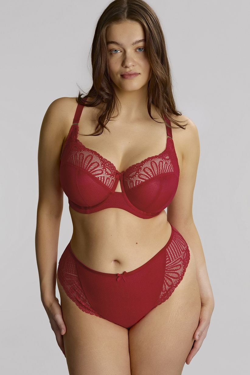 Biustonosz Sculptresse by Panache ENTICE 11395 Full Cup Bra Red
