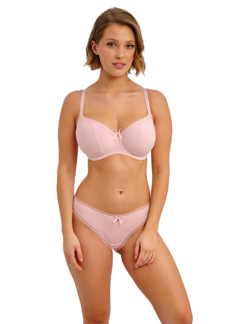 Biustonosz Freya FREYA FLIRT AA403315PFT Uw Padded Half Cup Bra Pink Frost