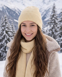 VARELLA Baby Merino Wool Beanie 03 Light Yellow