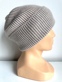 VARELLA Beanie-Mütze aus Merinowolle 23 Hellbeige