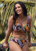 Biustonosz kąpielowy Fantasie Swim MYKONOS COVE FS505905BLK Uw Full Cup Bikini Top Black