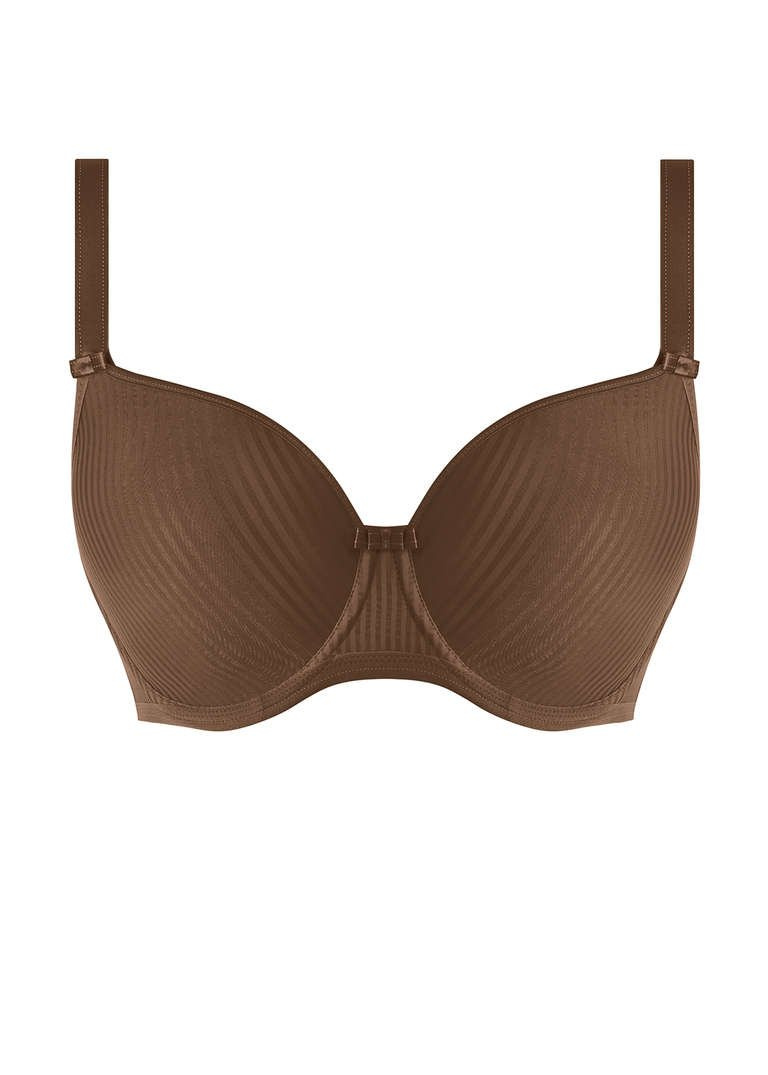 Biustonosz Freya IDOL AA1050CRT Uw Moulded Balcony T-shirt Bra Coffee Roast