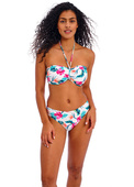 KOMPLET - Strój dwuczęściowy Freya PALM PARADISE White - wybierz fason i rozmiar (32FF, 32G, 36DD, 36G, 38GG)