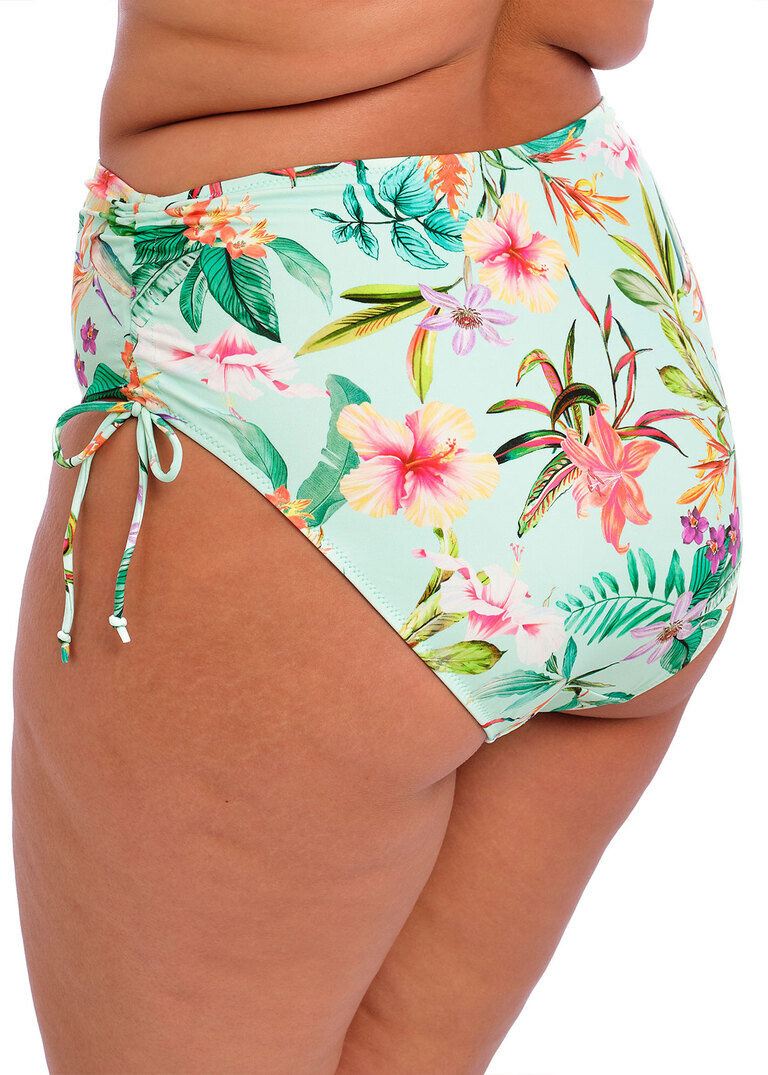 KOMPLET - Koszulka kąpielowa i majtki Elomi SUNSHINE COVE Aqua ES801861AQA Non Wired Moulded Tankini Top (44) + majtki