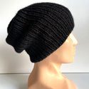 KIARA Beanie 100% Alpaca 8903 Black
