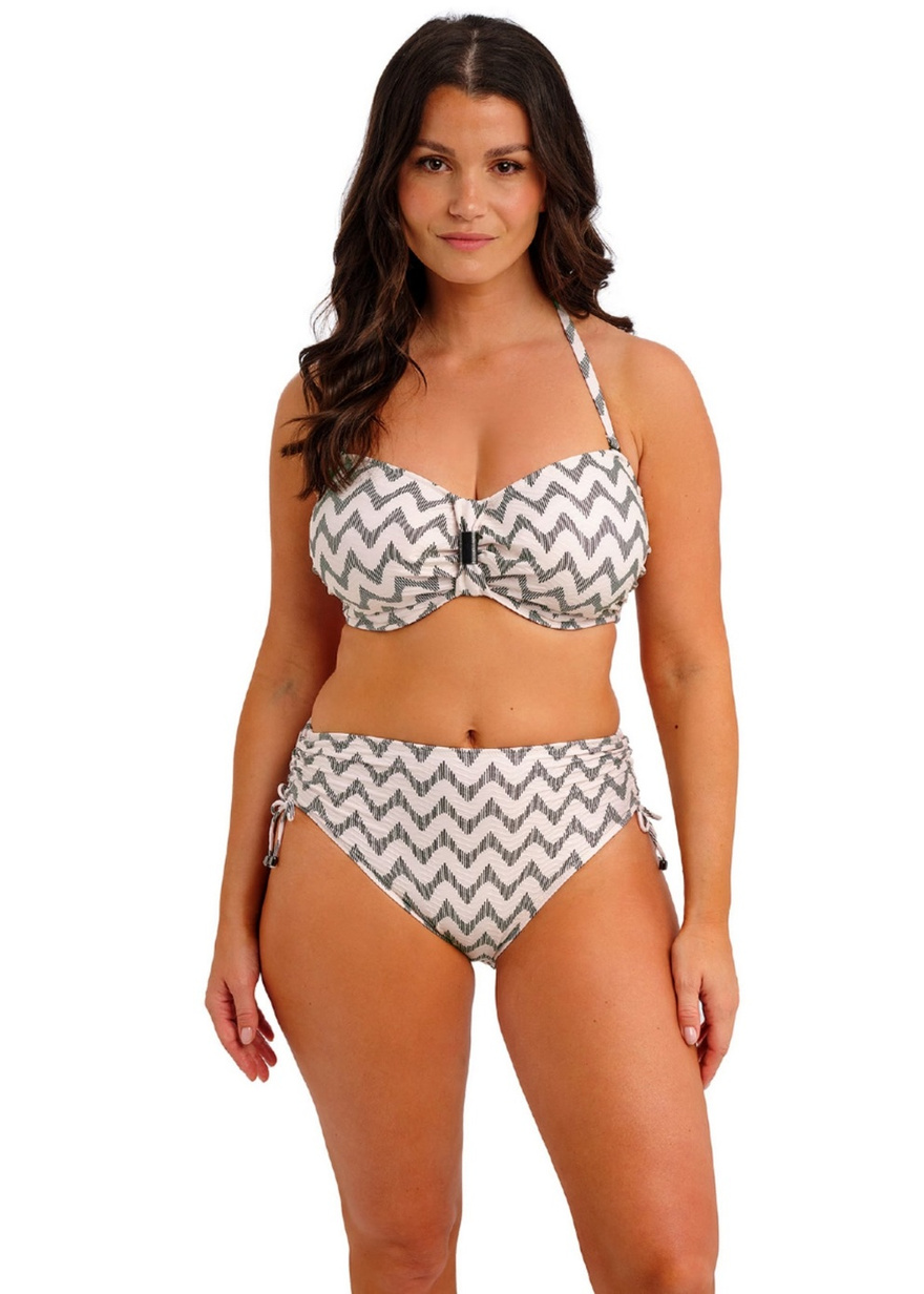 Biustonosz kąpielowy Fantasie Swim VANUATU FS506810CEM Uw Bandeau Bikini Top Creme Noire