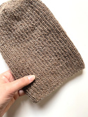 KIARA Beanie 100% Alpaca 607 Brown