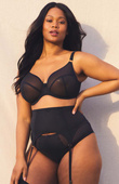 Biustonosz Sculptresse by Panache LIBERTY 10846 Plunge Bra Black