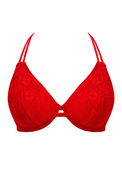 Biustonosz kąpielowy Freya Swim NOMAD NIGHTS AS205404LAA Uw Halter Bikini Top Lava