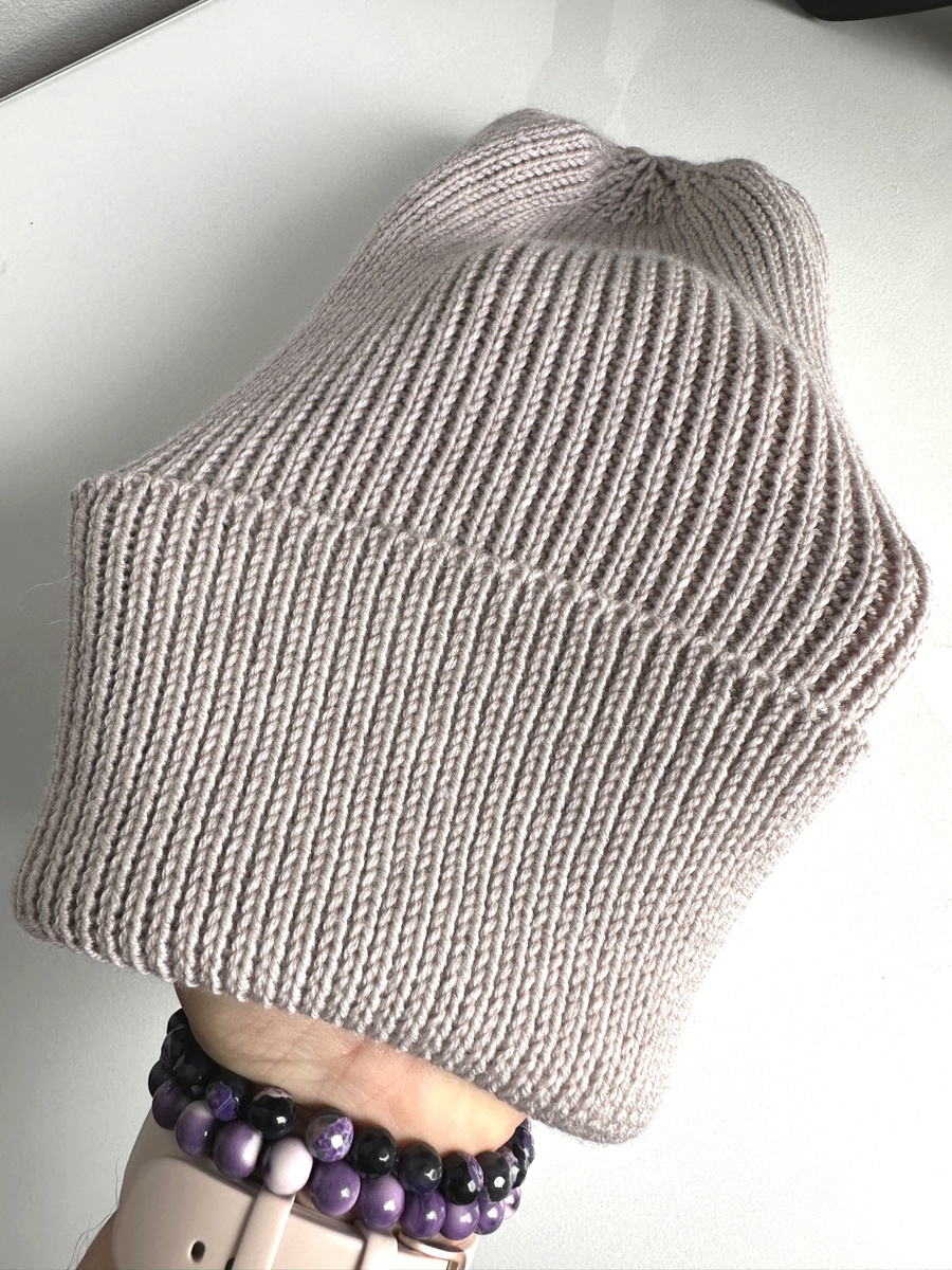 VARELLA Merino Wool Beanie 23 Light Beige