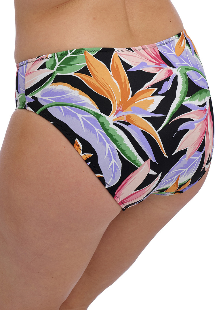 Figi kąpielowe Fantasie Swim MYKONOS COVE FS505972BLK Mid Rise Bikini Brief Black