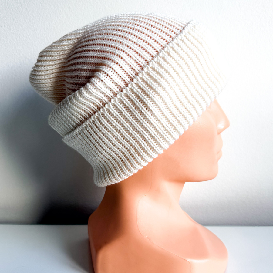 VARELLA – czapka z wełny merino baby merino 01 biały