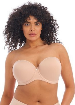 Biustonosz Elomi SMOOTH EL4300SAH Uw Moulded Strapless Bra Sahara