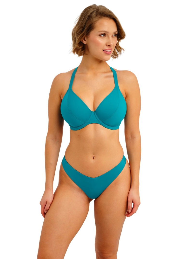 Biustonosz kąpielowy Freya JEWEL COVE AS7225PLO Uw Bikini Top Plain Moonstone