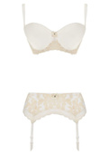 Biustonosz Fantasie MAE 9100 Uw Moulded Strapless Bra Champagne