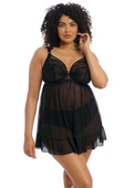 Koszulka nocna Elomi PRIYA EL4551BLK Uw Babydoll Black