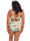 KOMPLET - Biustonosz kąpielowy i majtki Elomi Swim SUNSHINE COVE Aqua ES801802AQA Uw Plunge Bikini Top (36G, 36HH, 40J) + wybrane figi