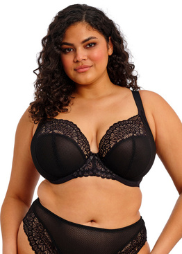 Biustonosz Elomi TIERNIE EL303334BLK Uw Plunge Bra - Stretch Black