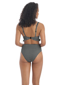 KOMPLET - Strój kąpielowy dwuczęściowy Freya Swim CHECK IN Monochrome - wybierz fason i rozmiar (28G, 28GG, 30D, 32F, 32H, 32J, 34F, 34J, 36G)