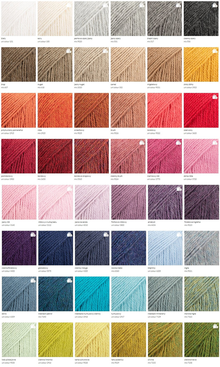 Czapka wywijana HELEN 100% Alpaka 9044 ciemne winogrona