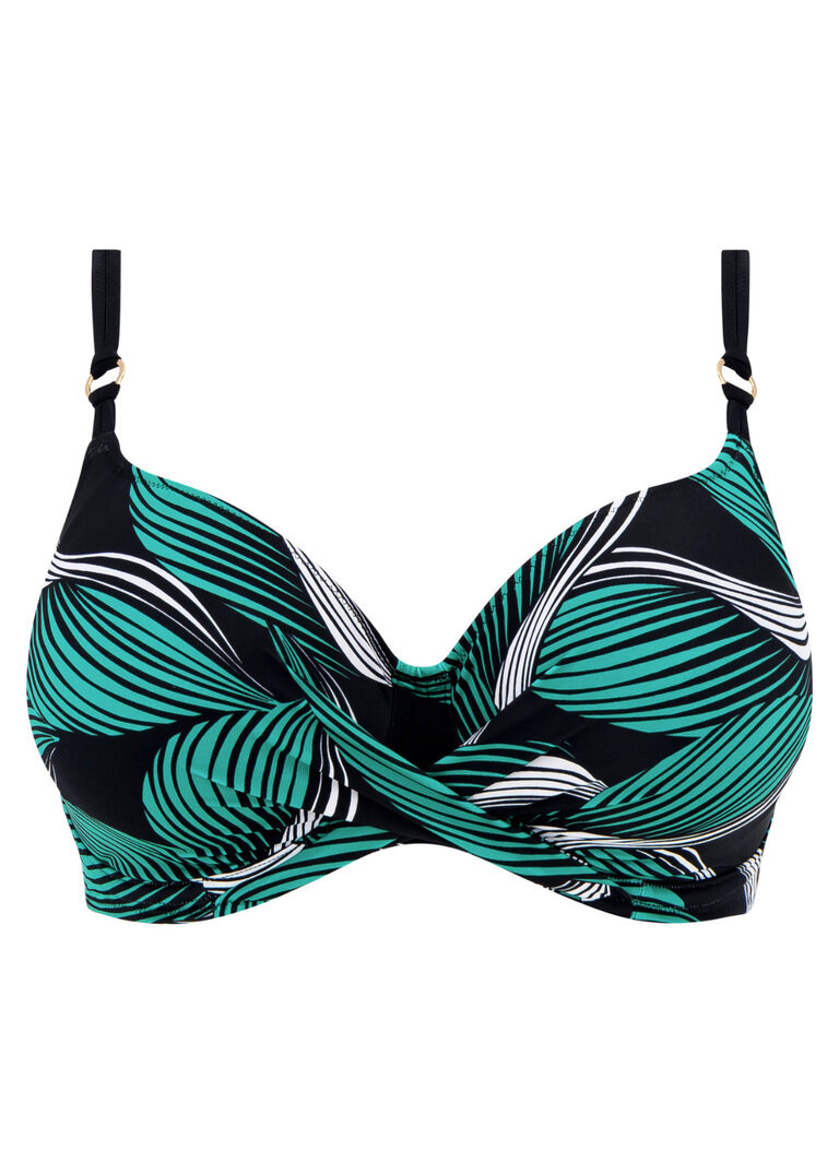 KOMPLET - Kostium kąpielowy dwuczęściowy Fantasie Swim SAINT LUCIA Black FS504405BLK + FS504472BLK (32F + S)