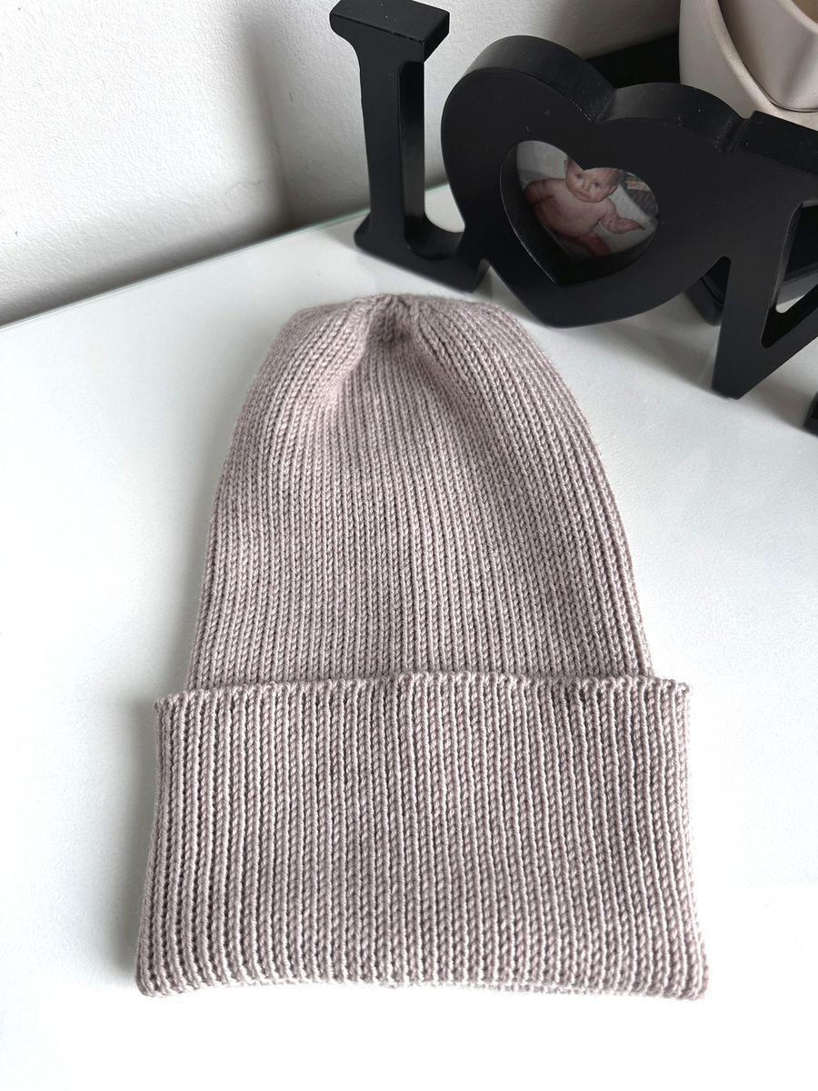 VARELLA Beanie-Mütze aus Merinowolle 23 Hellbeige