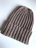 HELLI Handgemachte Mütze aus Merinowolle 17 Beige