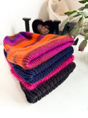 Czapka wełniana NANA 100% Baby Merino 13 Granatowy