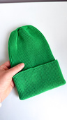 VARELLA Baby Merino Wool Beanie 31 Bright Green