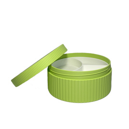 Okrągłe pudełko organizer na drobiazgi Zielone Jabłko Duży