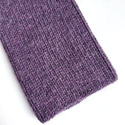 KIARA Beanie 100% Alpaca 9023 Fioletowa Mgiełka