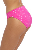 KOMPLET - Biustonosz kąpielowy Freya JEWEL COVE AS7231RAY Uw Sweetheart Bikini Top Raspberry (30DD) + majtki klasyczne S