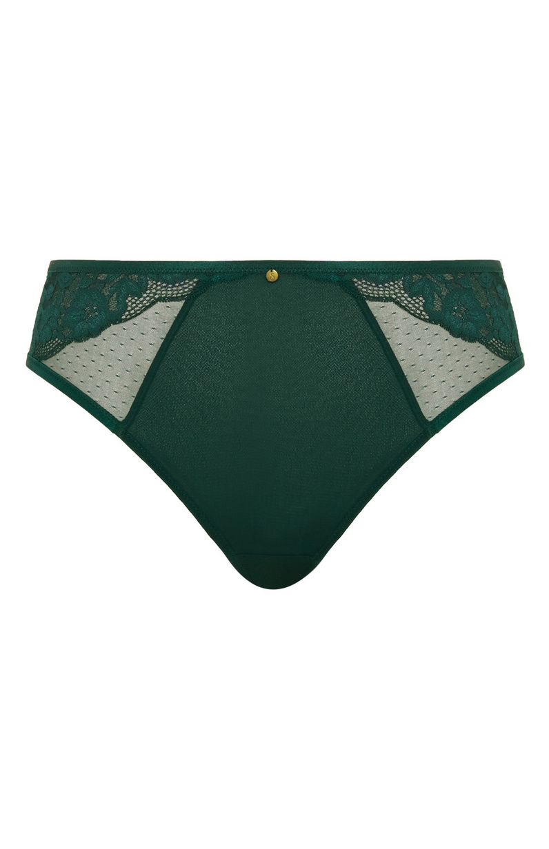 Figi Sculptresse by Panache JOSEPHINE 10852A High Leg Brief Forest Green