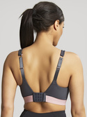 Biustonosz Panache Sport ULTRA PERFORM / ENDURANCE 5022 Non Padded Sports Wired Bra Charcoal