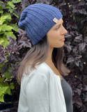LAURIN Beanie 100% Alpaca 6360 nocne niebo