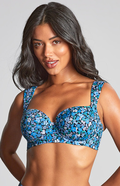Biustonosz kąpielowy Panache Swim POSY SW1842C Bette Balcony Bikini Top Posy Print