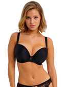 Biustonosz Freya FASCINATE AA403131BLK Uw Moulded Plunge T-shirt Bra Black
