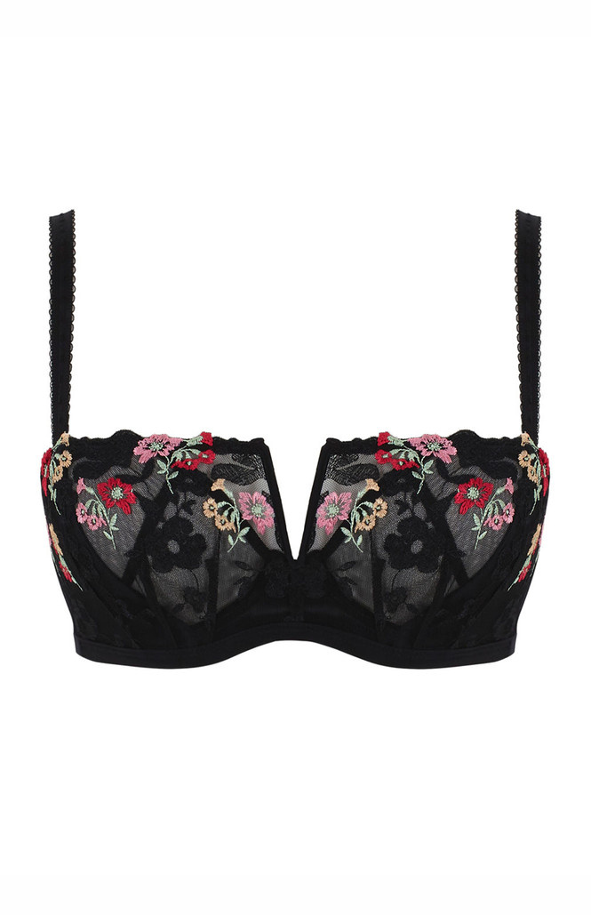 Biustonosz Panache OTTILIE 11150 Balcony Bra Black