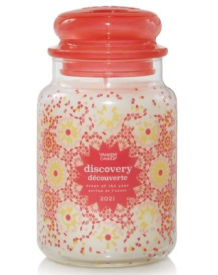 Duża świeca zapachowa Yankee Candle DISCOVERY Zapach Roku 2021
