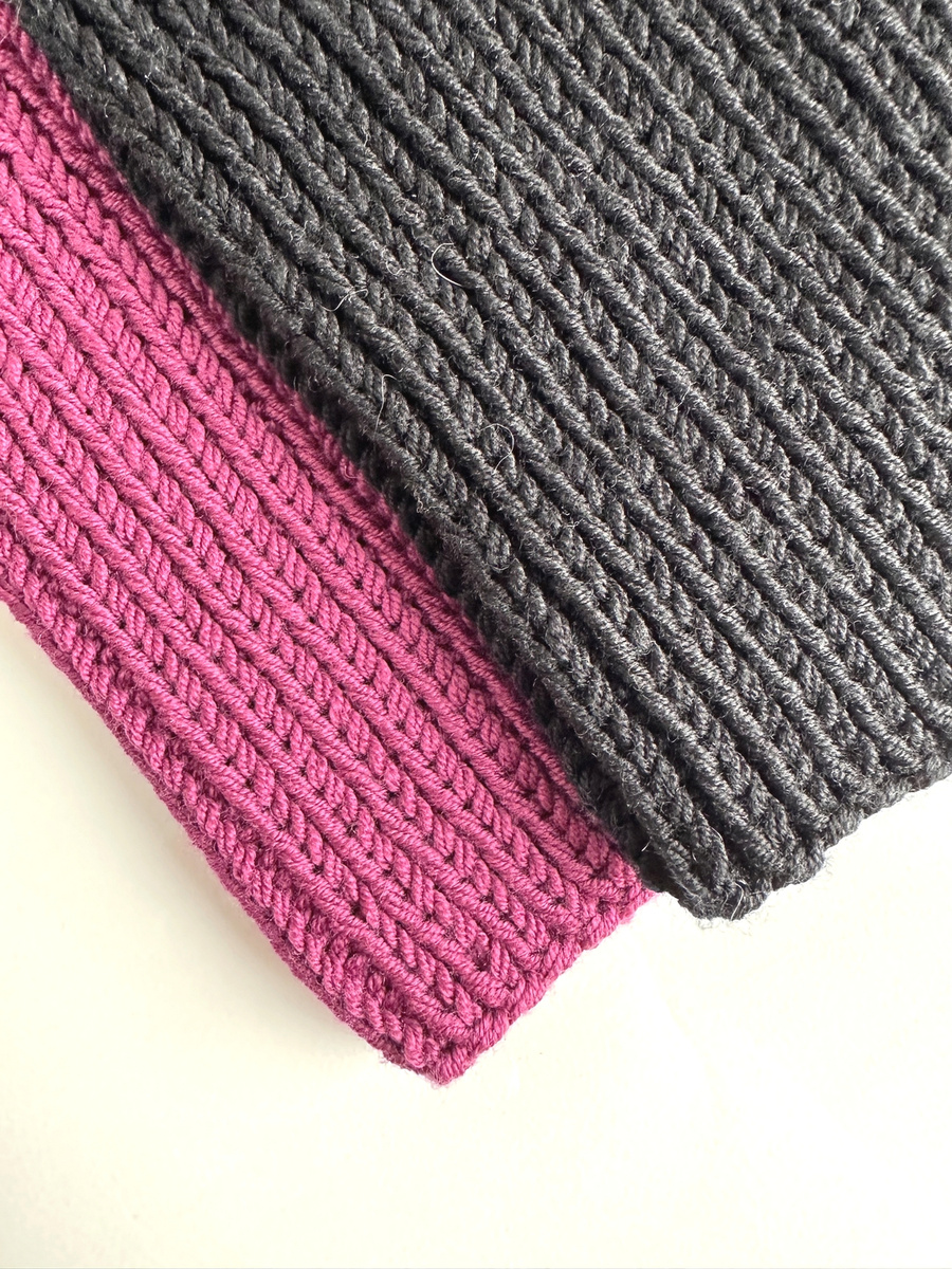 NANA Handmade Merino Wool Beanie 21 Black Winter