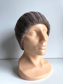 Wywijana czapka merino HELLI 100% Baby Merino 17 Beż